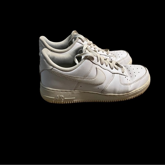 Nike Air Force 1 Low Athletic Shoes Women's Size 8 Triple White 315115-112 - Picture 13 of 13